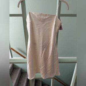 Wild Fable Blue One Shoulder Sheath Dress Wedding Guest